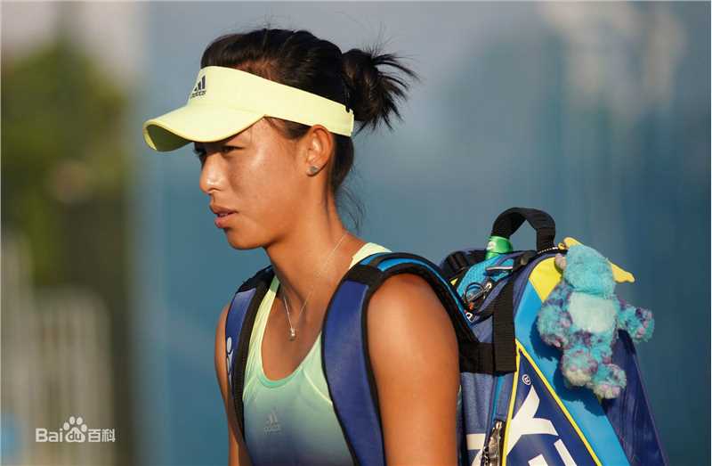 王蔷在2015年江西国际女子网球公开赛图册