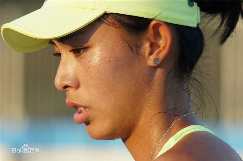 王蔷在2015年江西国际女子网球公开赛图册