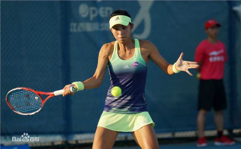 王蔷在2015年江西国际女子网球公开赛图册