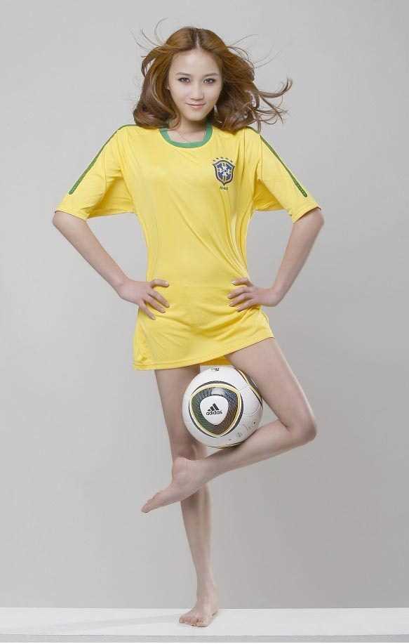 精选足球宝贝怀念巴西,盼桑巴军团王者归来_图册