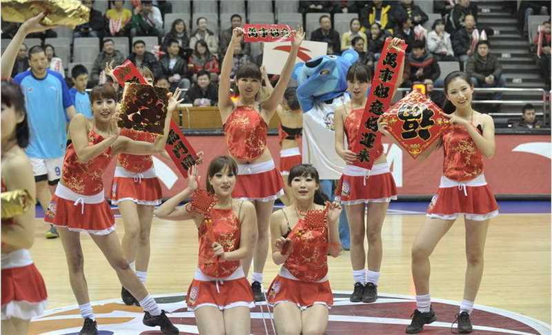 高清篮球宝贝贺新春图册