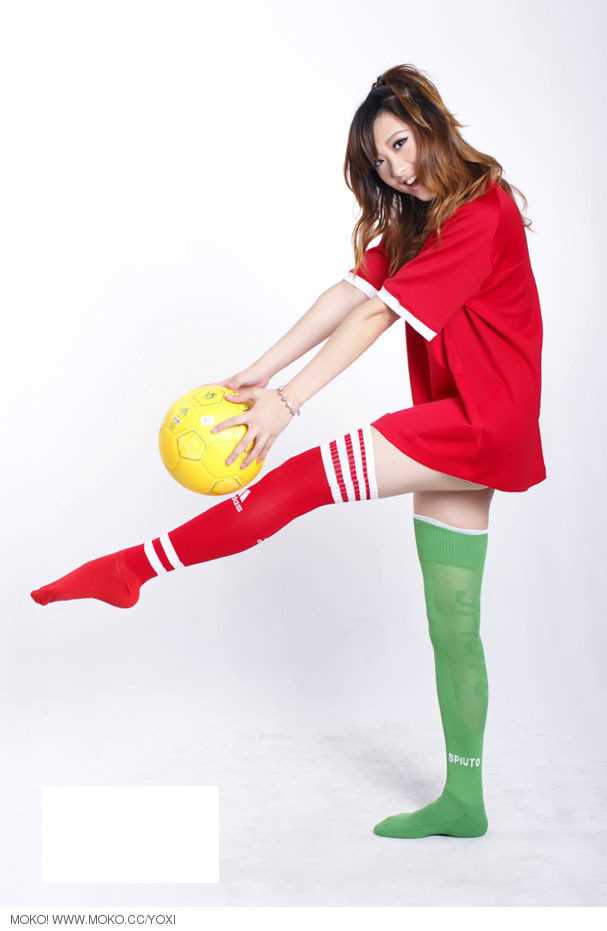 高清甜美足球宝贝清丽图集