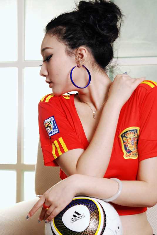 高清我们一起世界杯吧@足球宝贝图集