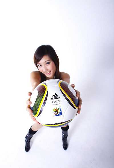 高清清纯宝贝助威世界杯,争芳斗艳挺偶像球队_图册