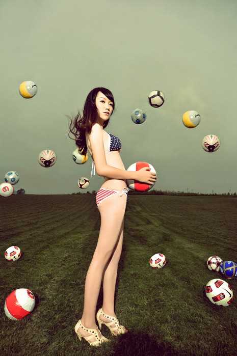 最新性感系列-足球美女