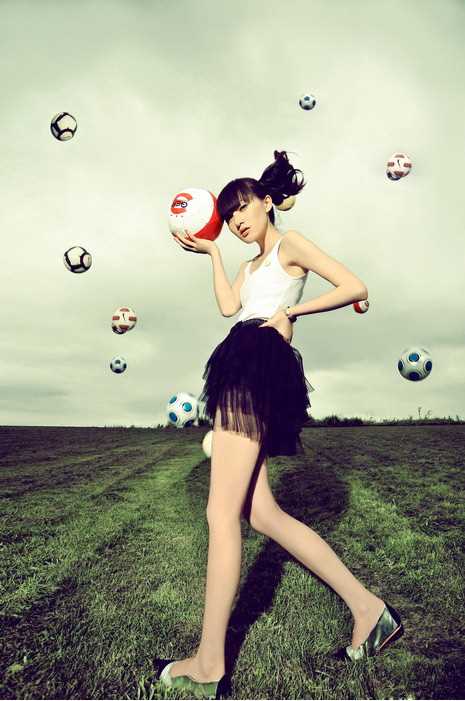 最新性感系列-足球美女