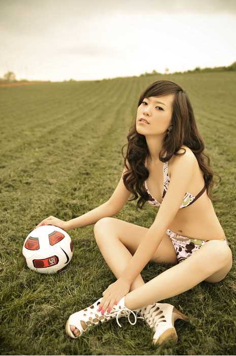 最新性感系列-足球美女