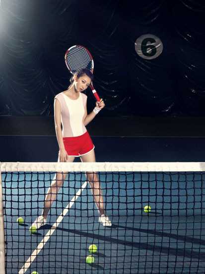 高清网球辣妹美女图集