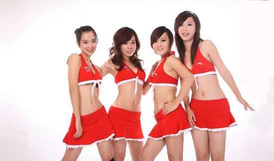 高清精美的八一篮球美女图集