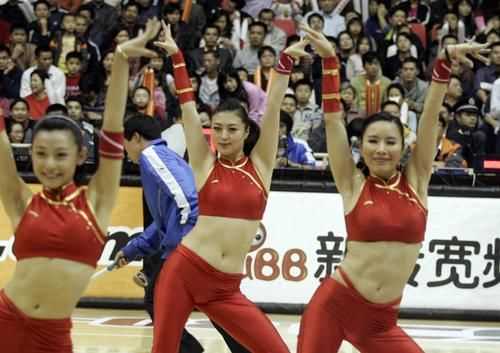 高清记清四射的篮球美女图集