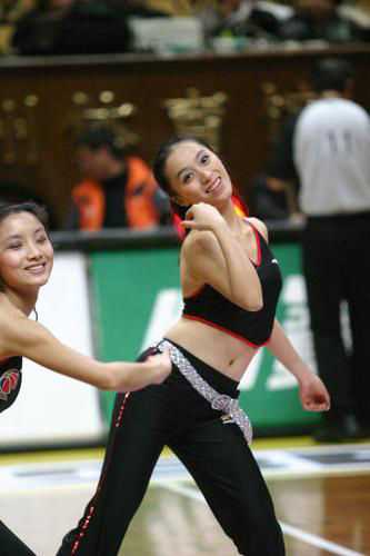 高清记清四射的篮球美女图集