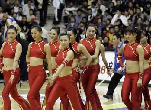 高清记清四射的篮球美女图集