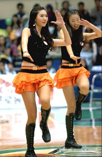 特别专辑清纯可爱的韩国篮球美女图片