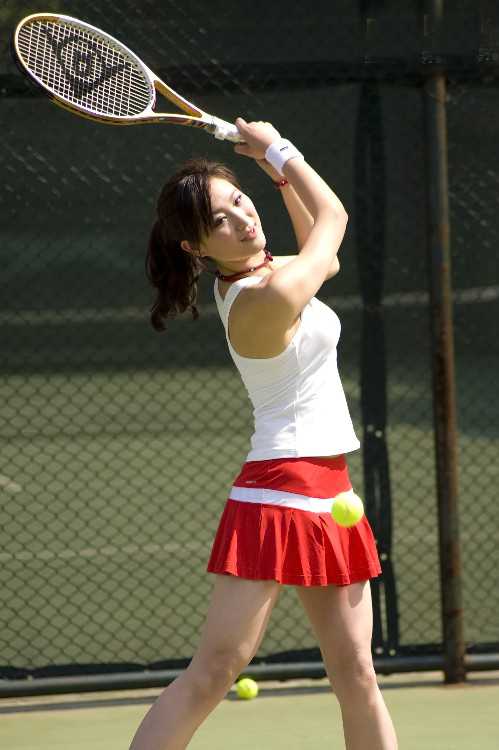 特别专辑身姿百态性感的网球美女图片