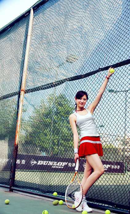 特别专辑身姿百态性感的网球美女图片