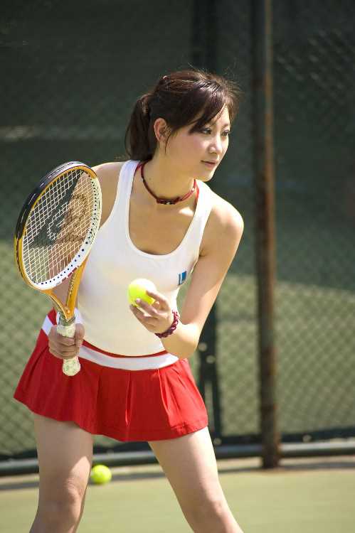 特别专辑身姿百态性感的网球美女图片