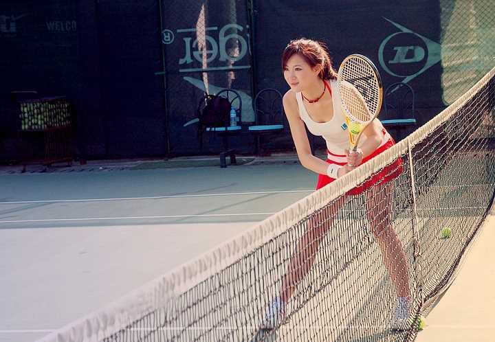 特别专辑身姿百态性感的网球美女图片