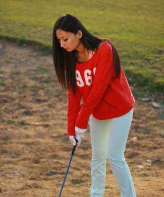 特别专辑高球宝贝Sara清纯阳光美女图片