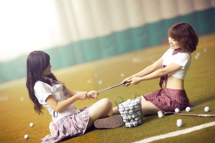 特别专辑组图：高球宝贝美女图片