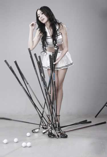 高清清纯甜美,婀娜身姿的高球美女图集