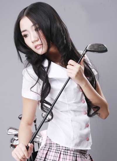 高清清纯甜美,婀娜身姿的高球美女图集