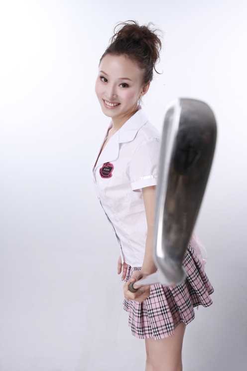 精选闪动青春之高球美女图册