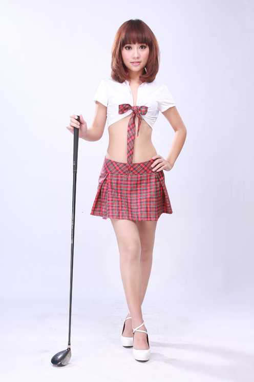 精选闪动青春之高球美女图册