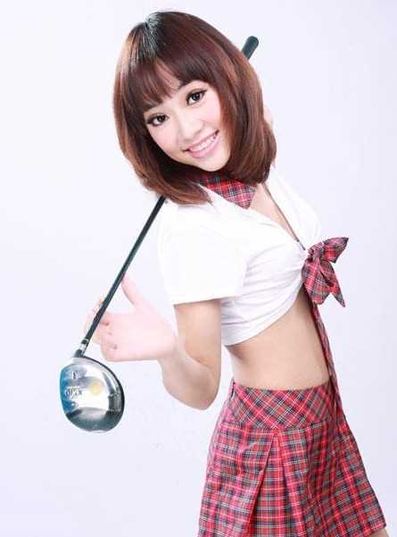 精选闪动青春之高球美女图册