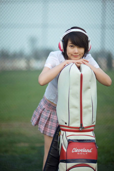 精选闪动青春之高球美女图册