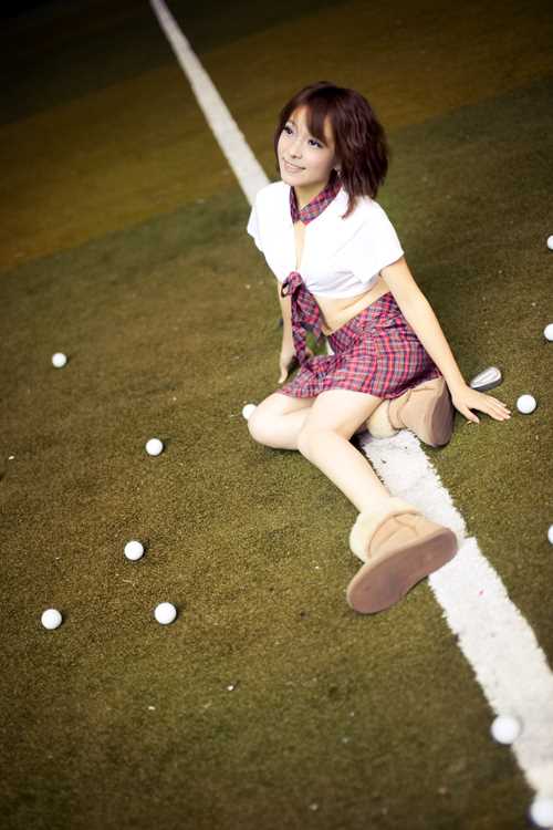 精选闪动青春之高球美女图册