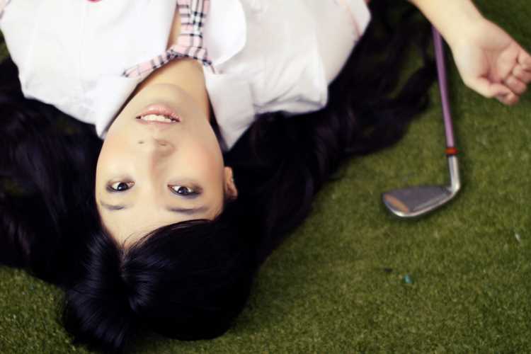 精选闪动青春之高球美女图册