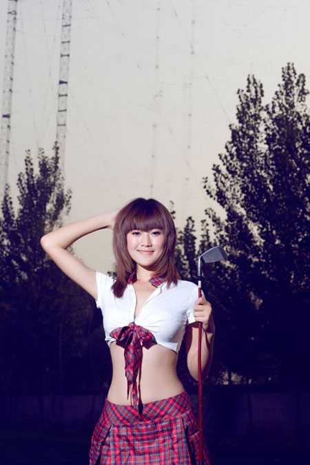 精选闪动青春之高球美女图册