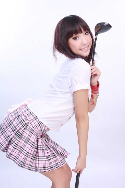 精选闪动青春之高球美女图册