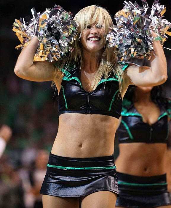 特别专辑老球队也有青春气息,凯尔特人啦啦队图赏图片