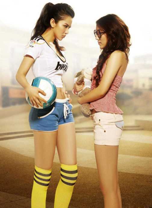 优质“翻版舒淇”潘霜霜变身皇马宝贝相册