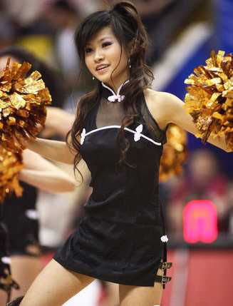 精选CBA宝贝甜美出镜性感热舞图册