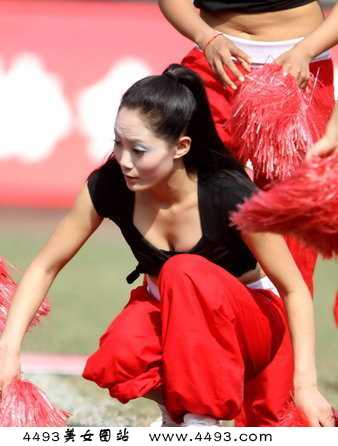 最全中超啦啦队搏击秀,丰满身段献球迷壁纸