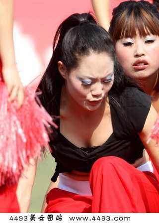 最全中超啦啦队搏击秀,丰满身段献球迷壁纸