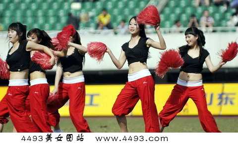 最全中超啦啦队搏击秀,丰满身段献球迷壁纸