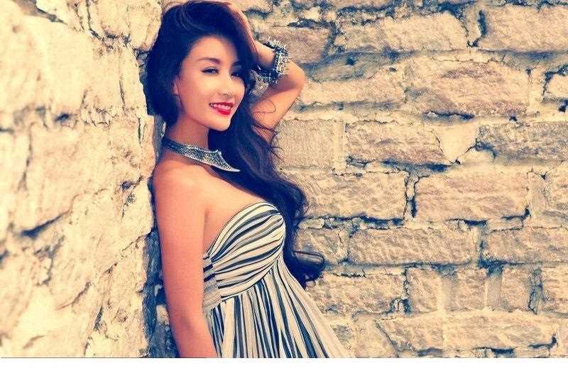 高清奥运女郎孙敬媛优雅化身雅典女神图册