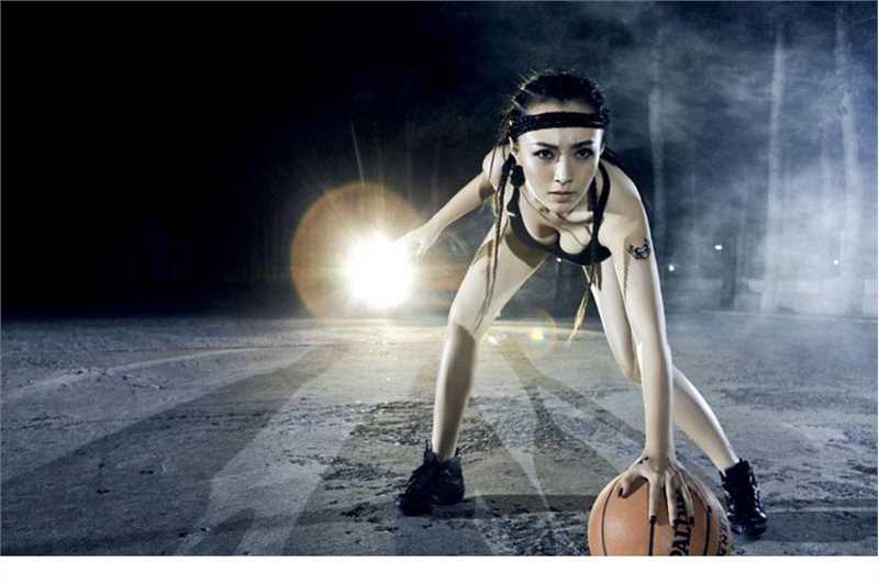 优质美女宝贝韩一菲性感助阵中国男篮相册