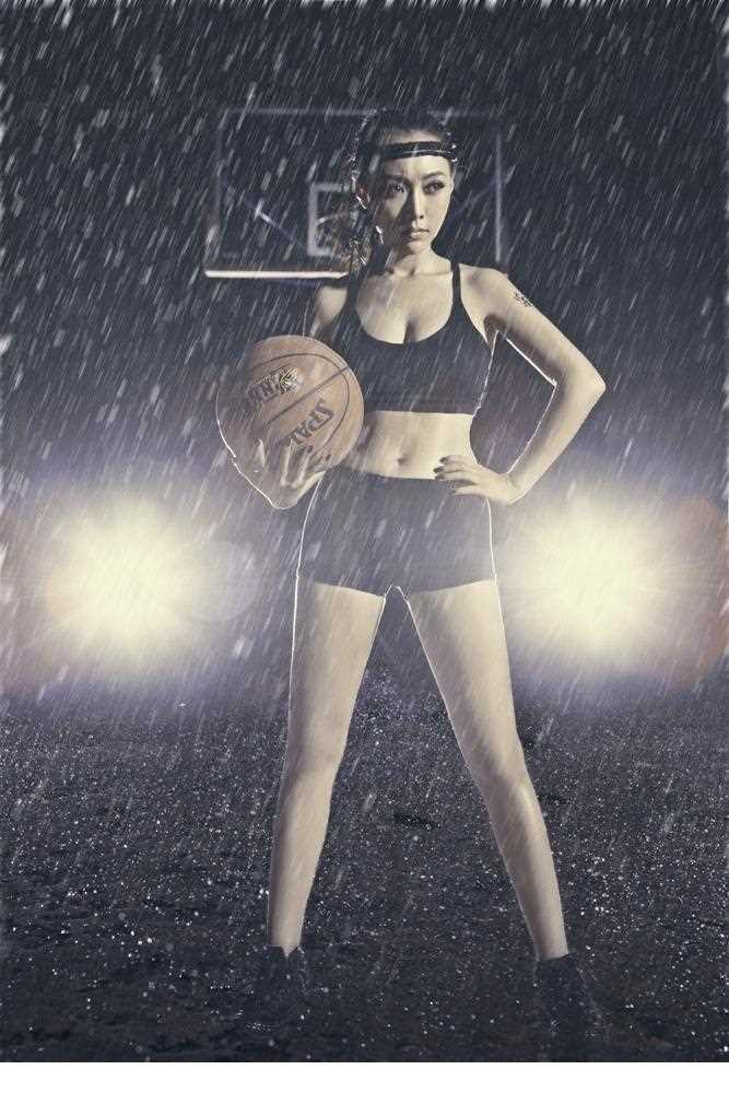 优质美女宝贝韩一菲性感助阵中国男篮相册