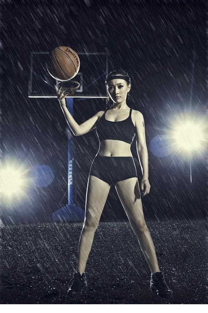 优质美女宝贝韩一菲性感助阵中国男篮相册