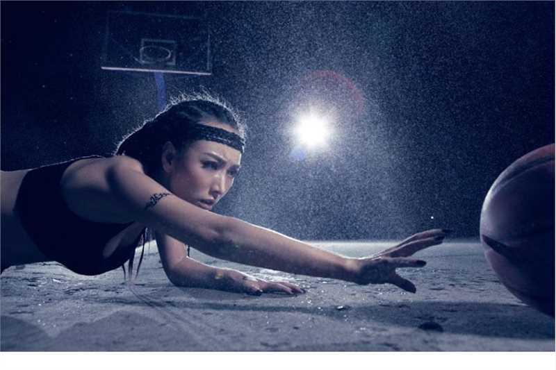 优质美女宝贝韩一菲性感助阵中国男篮相册