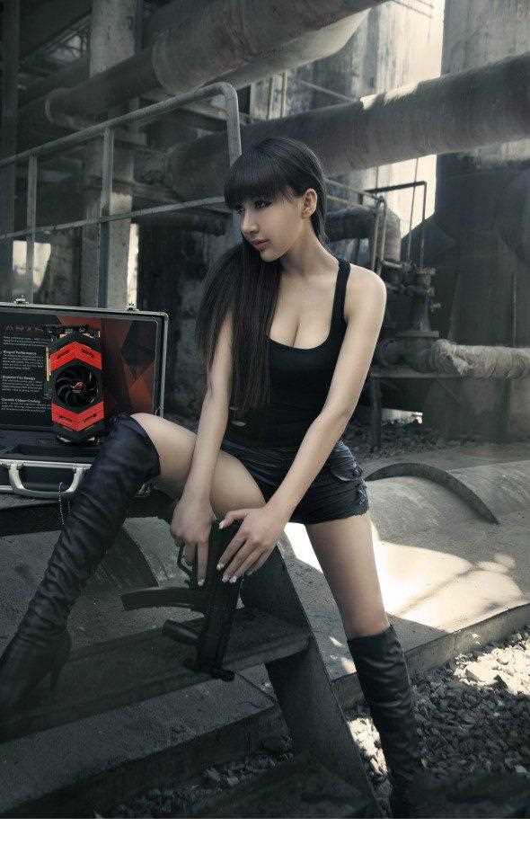 高清张婉悠携显卡性感互动图集