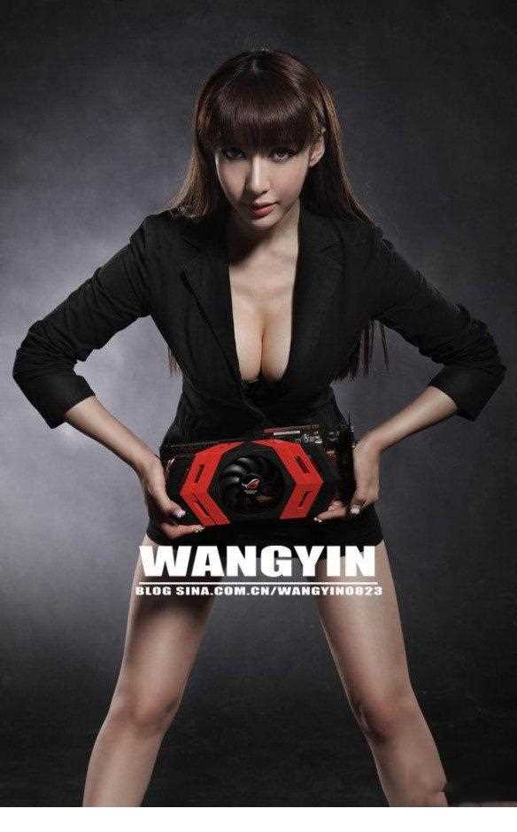 高清张婉悠携显卡性感互动图集