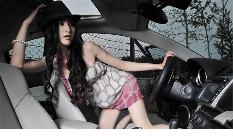 最新海马梦幻女郎窈窕模特壁纸