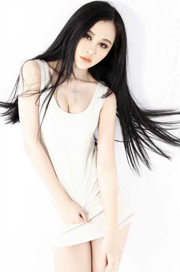 精选平面模特李洋子纯白私房图册