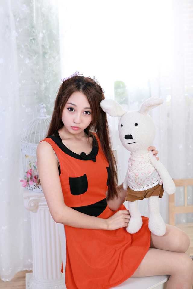 高清性感嫩模祁迹清纯私房照图集