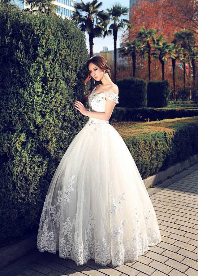 优质余陈秋子唯美婚纱大展女神范图片